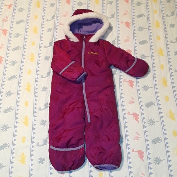 Pink Platinum Baby Snowsuit (Purple) - Picture 1 of 6